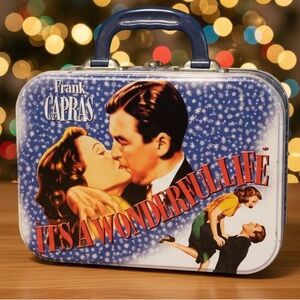 VTG Rare Limited Frank Capra’s It's a Wonderful Life Tin Lunch Box